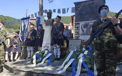 Tελετή μνημοσύνου υπέρ του Μακεδονομάχου “Καπετάν Φούφα” και των συμπολεμιστών του