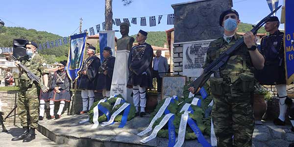 Tελετή μνημοσύνου υπέρ του Μακεδονομάχου “Καπετάν Φούφα” και των συμπολεμιστών του