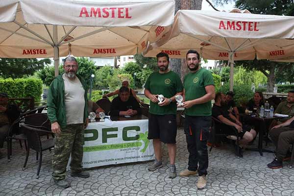 Αθλητές του Α.Σ.Ε.Α.Κ Αλιάκμων Κοζάνης στις τρεις πρώτες θέσεις στον πρόσφατο διαγωνισμό αλιείας κυπρίνου