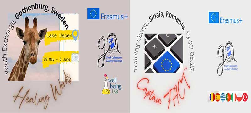 GO Alive: Δύο ανοιχτές αιτήσεις για ένα training course στη Ρουμανία και μια ανταλλαγή νέων στη Σουηδία