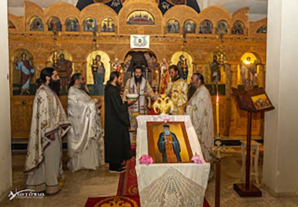 Αρχιερατική ιερά αγρυπνία στην Ι. Μ. Αγίου Λογγίνου Δρυοβούνου προς τιμήν του Αγίου Ευμενίου