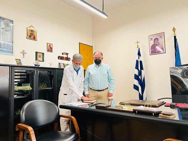 Μποδοσάκειο: Ορκίστηκε ως μόνιμος γιατρός του ΕΣΥ με τον βαθμό του επιμελητή Β’ ο παθολόγος κ. Καλής Αντώνιος