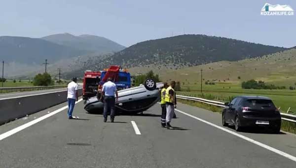 69χρονος νεκρός από τροχαίο στην Εγνατία στο δρόμο Κοίλων -Καλαμιάς