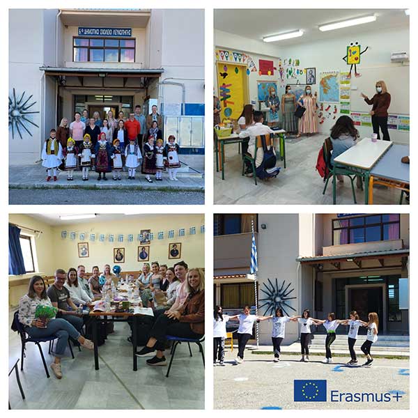 Υποδοχή ευρωπαίων εκπαιδευτικών στο δημοτικό σχολείο Λευκοπηγής Κοζάνης με το πρόγραμμα ERASMUS+
