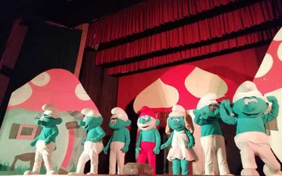 Πραγματοποιήθηκε η παράσταση “Στρουμφάκια: Επιχείριση Στρουμφίτα” στο “Ολύμπιον”