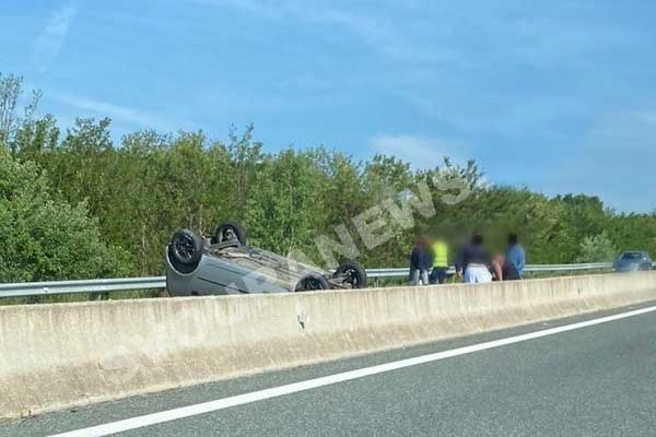 Καστοριά:Τροχαίο στην Εγνατία κοντά στο Βογατσικό