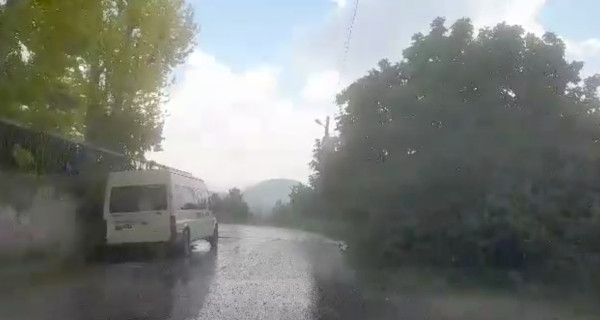 Ισχυρή χαλαζόπτωση στην Κοζάνη