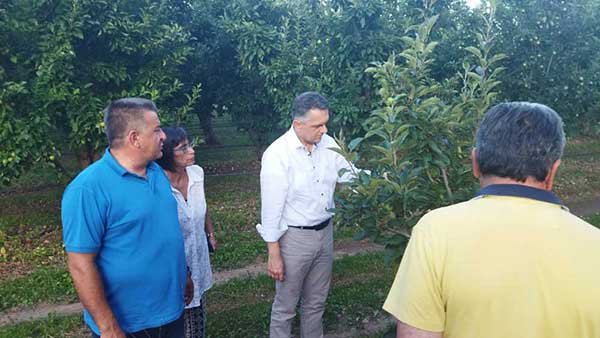 Η Περιφερειακή Αρχή με επικεφαλής τον Περιφερειάρχη Γιώργο Κασαπίδη στην Π.Ε. Καστοριάς