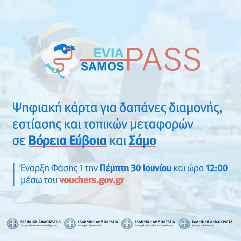 Σε λειτουργία από σήμερα Πέμπτη και ώρα 12:00 το North Evia – Samos Pass