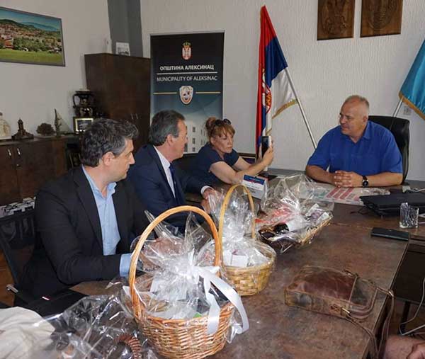 Ο Δήμος Κοζάνης στους εορτασμούς της αδελφοποιημένης με την Αιανή πόλης του Αλέξινατς