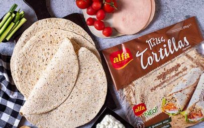 Alfa τορτίγια πολύσπορη με λιναρόσπορο για τα πιο ελαφριά, γευστικά, καλοκαιρινά σνακ!