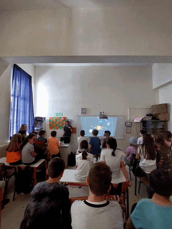 Επίσκεψη του Αστρονομικού Συλλόγου Δυτικής Μακεδονίας στο Δημοτικό Σχολείο Χαρισίου Μούκα