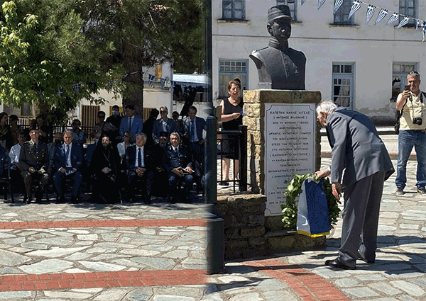 Δαμασκηνιά Βοΐου – Εκδήλωση μνήμης και κατάθεση στεφάνων προς τιμήν των πεσόντων του Μακεδονικού Αγώνα
