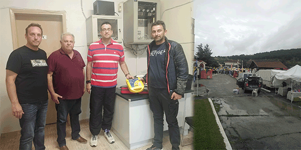 Επίσκεψη στην κοινότητα Δρεπάνου από την κ. Ζεμπιλιάδου, την κ. Βέττα, την κ. Δαδαμόγια για να δουν τις ζημιές στις καλλιέργειες- Σεμινάριο πρώτων βοηθειών ΚΑΡ.Π.Α – χρήση απινιδωτή ενόψει της διεξαγωγής της εμποροπανήγυρις