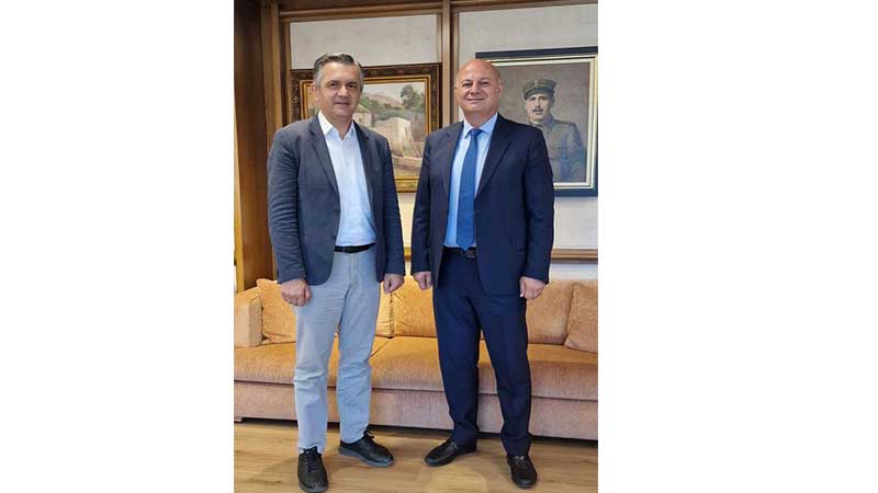 Με τον υπουργό Δικαιοσύνης Κωνσταντίνο Τσιάρα συναντήθηκε ο Γιώργος Κασαπίδης