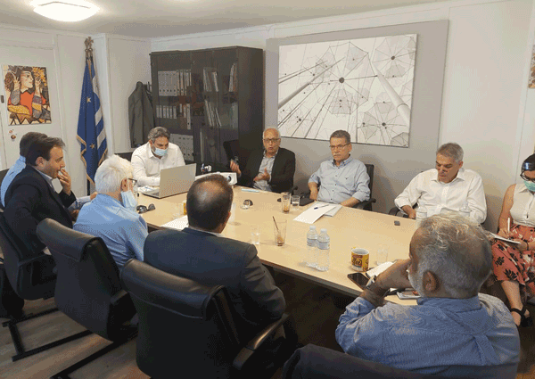 Ευρωπαϊκή Αποστολή των Πόλεων: Συνάντηση των έξι Ελλήνων δημάρχων στο ΥΠΕΝ με συμμετοχή του Λάζαρου Μαλούτα