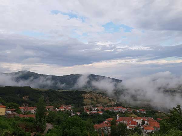 Σημερινές εικόνες από το ορεινό Μεταξά