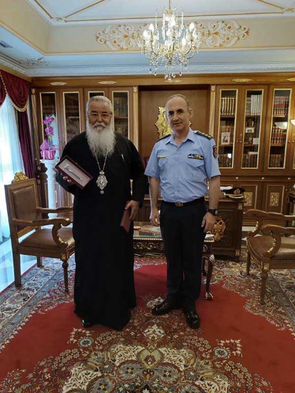 Ο διοικητής της ΔΙ.Π.Υ.Ν Κοζάνης κ. Ιωάννης Αμανατίδης συναντήθηκε με τον Μητροπολίτη Σερβίων και Κοζάνης κ.κ. Παύλο