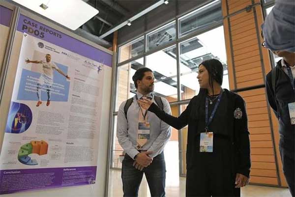Η φυσικοθεραπεύτρια Στεργίου Μαρία στο παγκόσμιο ιατρικό συνέδριο της «FIFA» και της «Isokinetic» στη Λυών της Γαλλίας