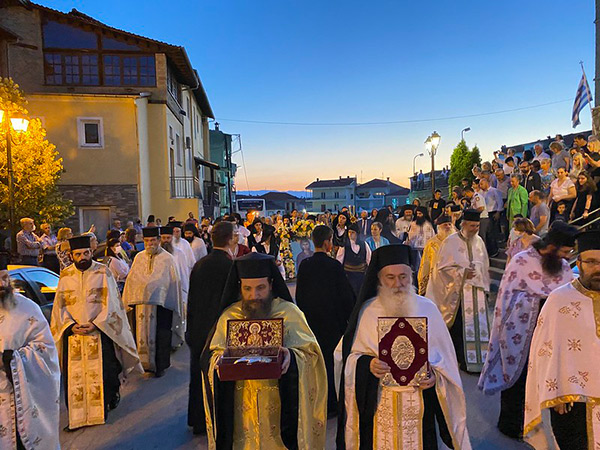 Πλήθος κόσμου για την Αγία Μαρίνα στο Τσοτύλι