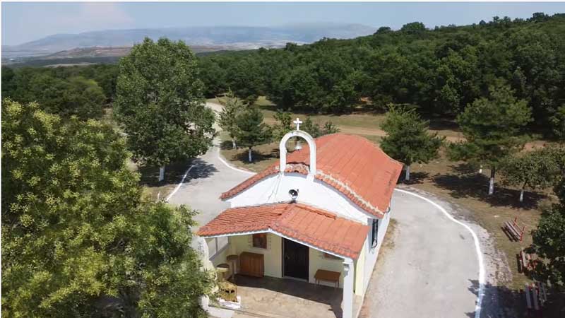 Άγιος Παντελεήμονας στο δάσος του Προαστίου Εορδαίας