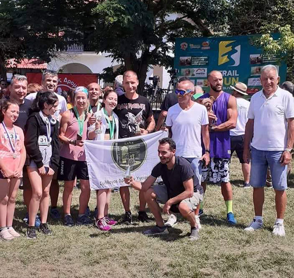 Δυναμική ήταν η παρουσία του Συλλόγου Δρομέων Υγείας Κοζάνης στον αγώνα του Ξηρολίβαδου