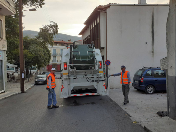 Δήμος Βοΐου: Στους δρόμους το νέο απορριμματοφόρο με δυνατότητα πλύσης
