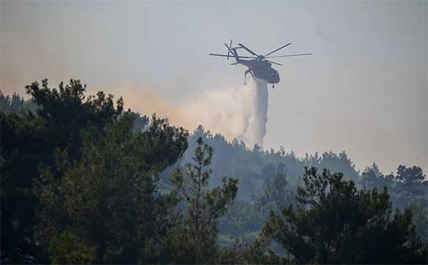 Φωτιά στα Γρεβενά – Στην περιοχή Τσακατούρα