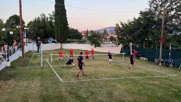 Εικόνες από τη χθεσινή, πρώτη μέρα του 1ου τουρνουά ποδοβόλεϊ στην Καισαρειά