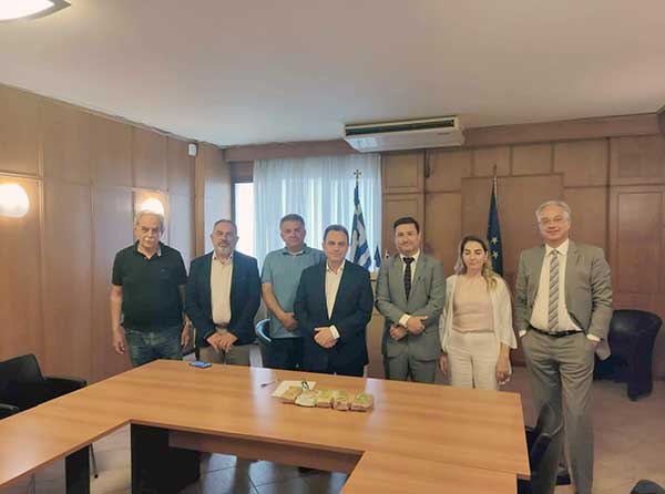 Σειρά συναντήσεων του Αντιπεριφερειάρχη Πολιτικής Προστασίας, Επιπτώσεων Κλιματικής Αλλαγής, Περιβάλλοντος και Υποδομών Θωμά Μάνου στην Αθήνα