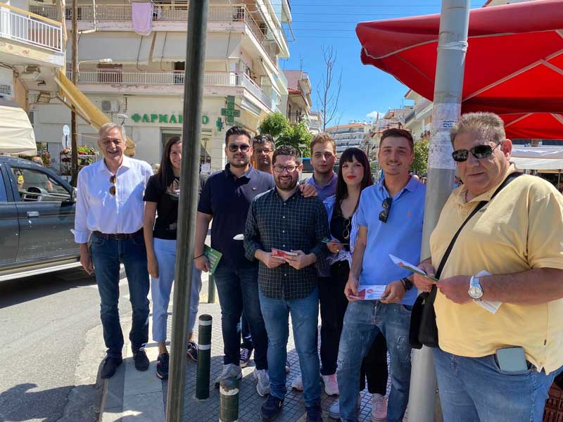 Επίσκεψη κλιμακίου του ΠΑΣΟΚ – Κινήματος Αλλαγής στην Λαϊκή Αγορά της Πτολεμαΐδας