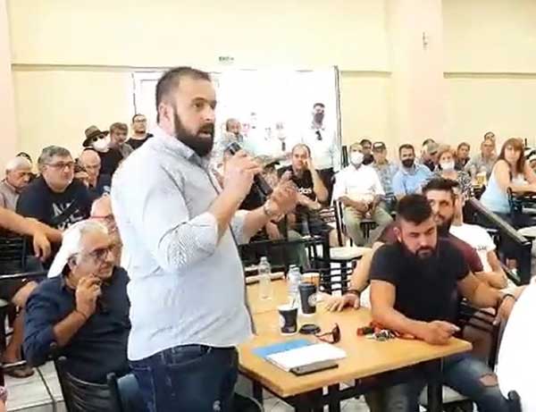 Αντιδράσεις κατοίκων της Ακρινής στην ομιλία του Μπάμπη Πουτογλίδη: Πάρτε την ευθύνη για τη μετεγκατάσταση