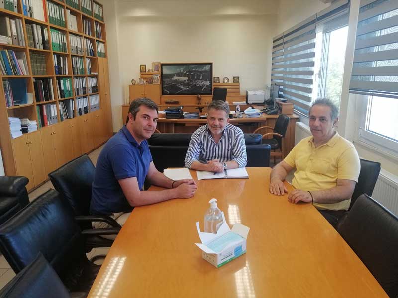 Ενημέρωση της Διοίκησης του ΤΕΕ/ΤΔΜ από τον Δ/ντη του ΑΗΣ Αγίου Δημητρίου για τις εξελίξεις γύρω από τα θέματα της ενέργειας και της τηλεθέρμανσης Κοζάνης