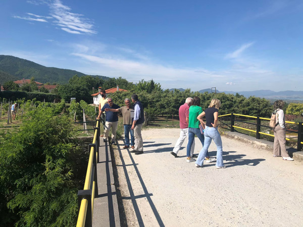 Επίσκεψη του Περιφερειάρχη και των τεχνικών υπηρεσιών στα έργα του Ξερόλακα Βελβεντού