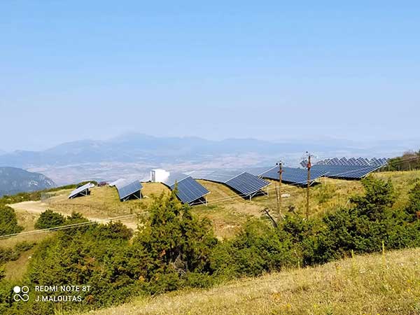 Φώτης Ζυγούρης: Ηλεκτρίσαμε ακόμη έναν φωτοβολταϊκό μας σταθμό στην Καστανιά Σερβίων
