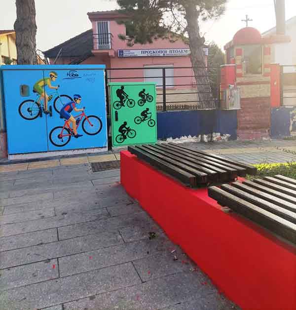 Ο Δήμος Εορδαίας δίνει χρώμα στην πόλη της Πτολεμαΐδας, με παρεμβάσεις αναβάθμισης και καλλωπισμού