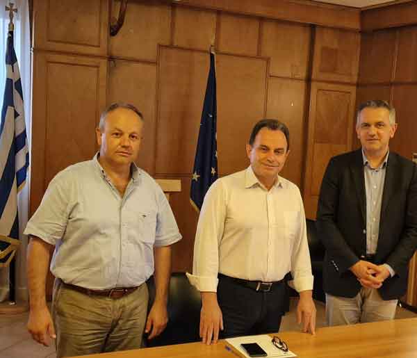 Συνάντηση εργασίας του Γιώργου Κασαπίδη με τον ΥπΑΑΤ κ. Γεώργιο Γεωργαντά