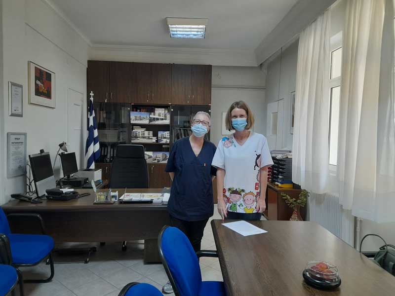 Η παιδίατρος Αθηνά Παγκαρλιώτα στο δυναμικό του “Μαμάτσειου”
