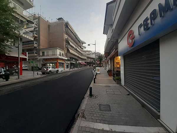 Δήμος Κοζάνης: Κανονικά πραγματοποιείται η κυκλοφορία στην οδό Παύλου Μελά