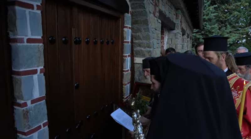 Ανθοχώρι Βοΐου: Υποδοχή τιμίας κάρας Αγίας Παρασκευής και θυρανοίξια παρεκκλησίου
