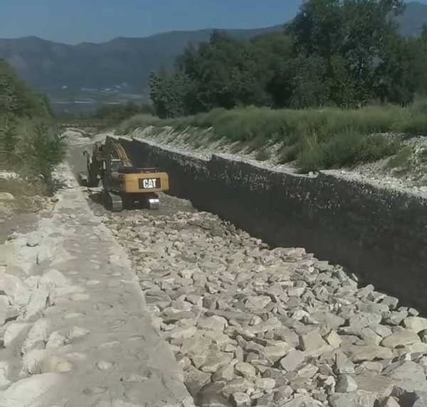 Συνεχίζονται οι εργασίες στον Ξερόλακα στο Βελβεντό
