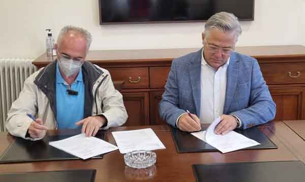Υπογραφή σύμβασης «Αναπαλαίωση- επισκευή Δημοτικού σχολείου Πολύλακκου Δήμου Βοΐου»