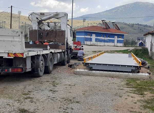 Εγκατάσταση γεφυροπλάστιγγας στη Γαλατινή