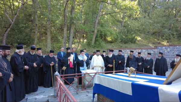Θεία Λειτουργία και Τρισάγιο στον τόπο μαρτυρίου του Εθνοϊερομάρτυρα Αιμιλιανού