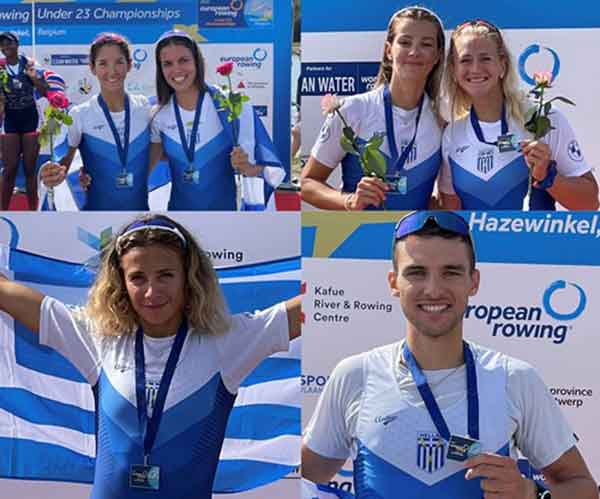«Χρυσή» η Στυλιανή Νάτσιουλα, «Ασημένια» η Ευαγγελία Αναστασιάδου στο Ευρωπαϊκό Κ23