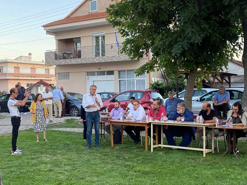 Πάρις Κουκουλόπουλος: “Το ΠΑΣΟΚ στάθηκε δίπλα στους κατοίκους του Περδίκκα”