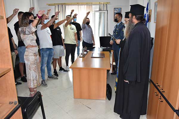Ορκωμοσία 34 ιδιωτών φρουρών για τα πανεπιστημιακά ιδρύματα της Δυτικής Μακεδονίας