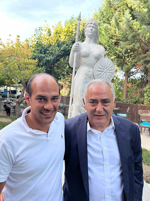 Ο πρόεδρος του επαγγελματικού Επιμελητηρίου Αθηνών Γιάννης Χατζηθεοδοσίου στο ξενοδοχείο Παντελίδης στην Πτολεμαΐδα