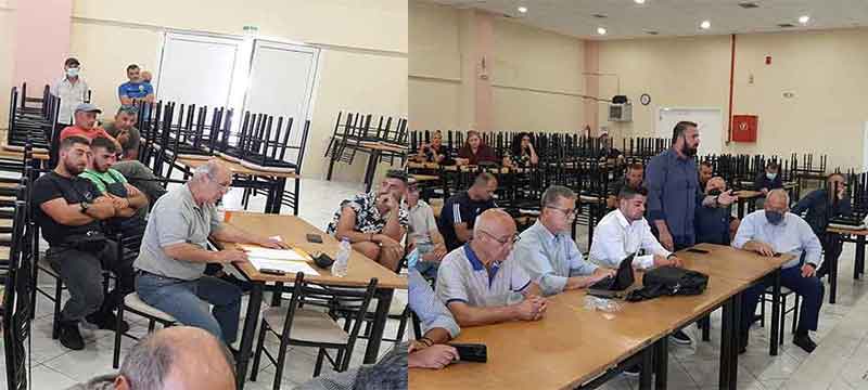 Κάτοικοι Ακρινής στο Νίκο Παπαθανάση- Κώστας Πουτακίδης :Θα υλοποιήσετε τη μετεγκατάσταση αν αποφασιστεί σε δημοψήφισμα;- Μπάμπης Πουτογλίδης:Πιστεύω στην πρόταση,να ανέβουν τα μεγαβάτ