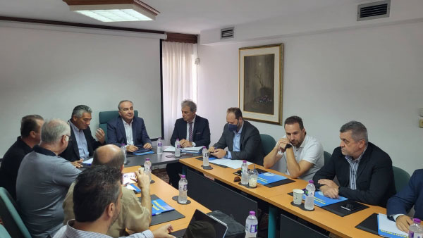 Επίσκεψη του Αν. Υπουργού Ανάπτυξης και Επενδύσεων Ν.Παπαθανάση στο Επιμελητήριο Γρεβενών